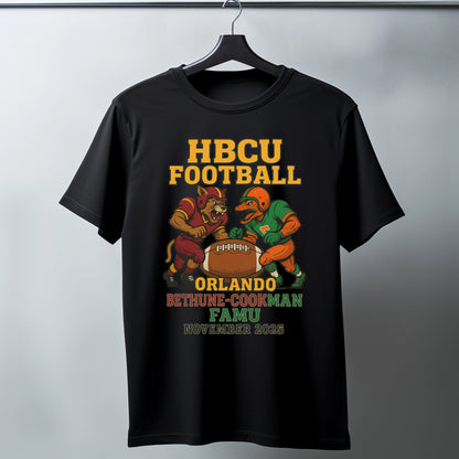 Bethune Cookman vs FAMU Classic Football Rivalry Game T-Shirt – November 2025 Orlando