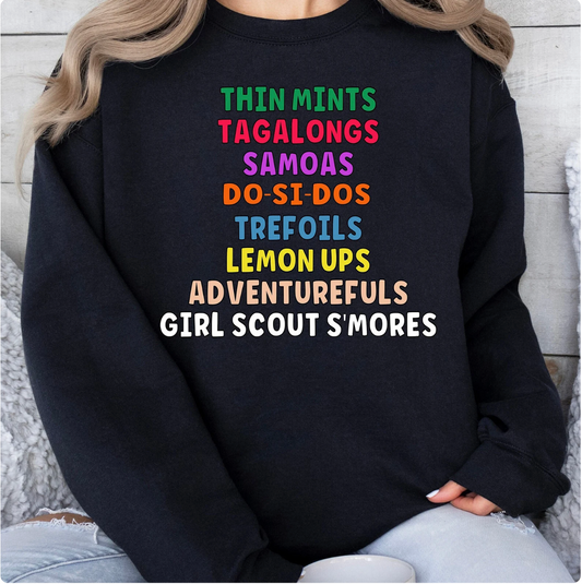 Cookie Season Sweatshirt, Cookie booth Swag , All the flavors, LBB , Cookie Menu